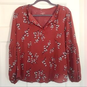 LOFT Floral Top